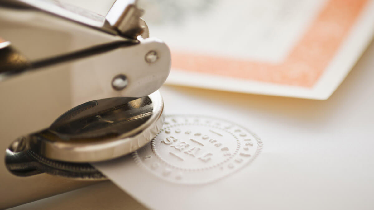 certification-tampon-sceau-papier