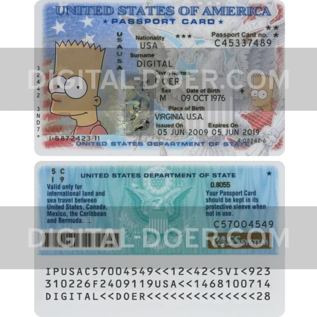 Ukraine ID Card Editable PSD template
